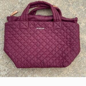 MZ Wallace Deep Red Quilted Tote
